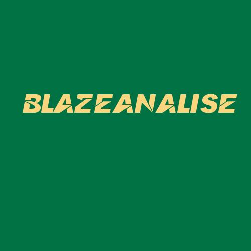 Logo da BLAZEANALISE