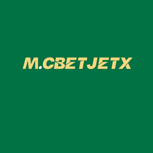 Logo da M.CBETJETX